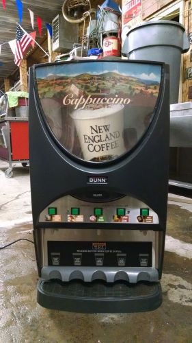 Bunn 5 Flavor Commercial Cappuccino Machine I-Mix Hot Chocolate Cocoa Head