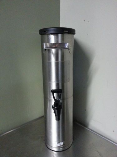 Curtis tcn tcno-51 stainless steel 3.5 gallon iced tea coffee drink dispenser for sale