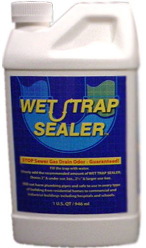 Wet Trap Sealer - Stops Dangerous Sewer Gas Drain Odor