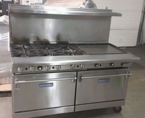 Used Imperial 60&#034; Commercial Gas Range