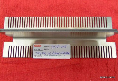 BERKEL 703,704,705 MEAT TENDERIZER STRIPPER BLADES BACK &amp; FRONT PAIR