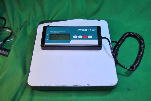 Taylor TE150 Digital Shipping Packing Recieving Scale 150lb  #2900