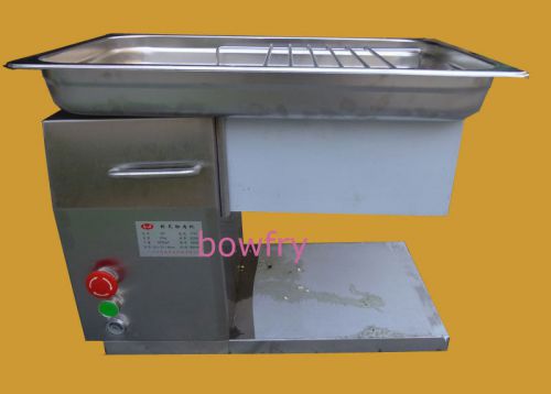 Electric cooked fresh meat cutting machine meat grinder slicer 500kg output for sale