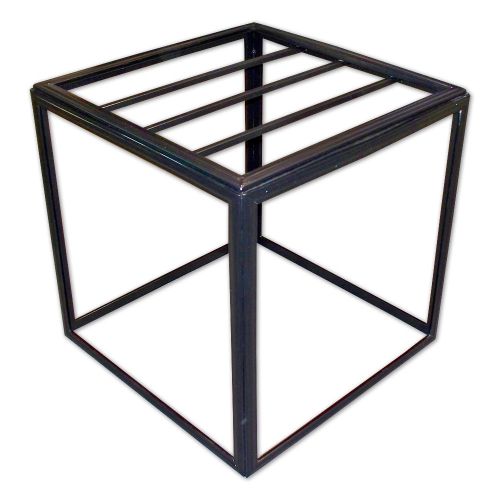 18” Cube Insert Image Display Panels Decorative Display Black Metal Frame 19587
