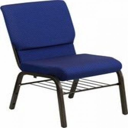 Flash Furniture XU-CH-60096-NVY-DOT-BAS-GG HERCULES 18.5&#039;&#039; Wide Navy Blue Dot Pa