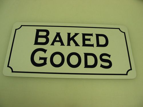 BAKED GOODS Vintage Style Metal Tin Sign 4 Candy Shop General Store Bakery