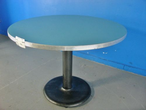 Cafeteria tables cast iron base for sale