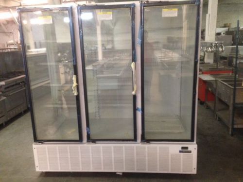 Master-bilt 3 door freezer for sale