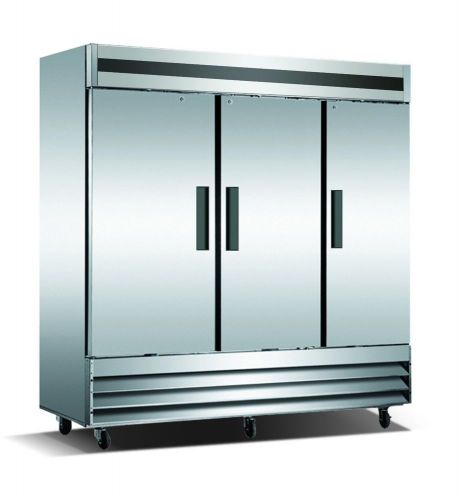 Metalfrio 3 door upright reach-in freezer - cfd-3ff-72  ,free shipping! for sale