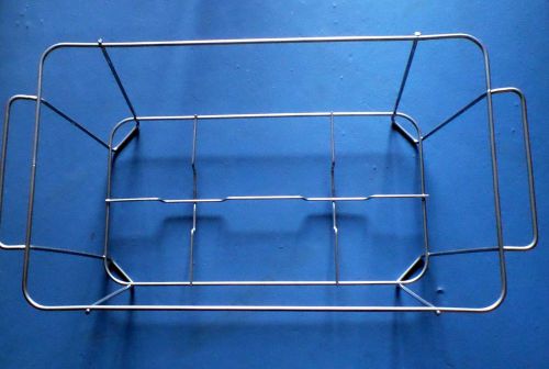 Lot of 5 Buffet Chafer Food Warmer Wire Frame /Stand Rack Full Size Chafing Dish