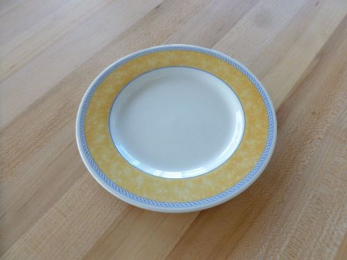 Churchill china new horizons yellow classic plate - 6-1/2&#034; (horycp651) - dozen for sale