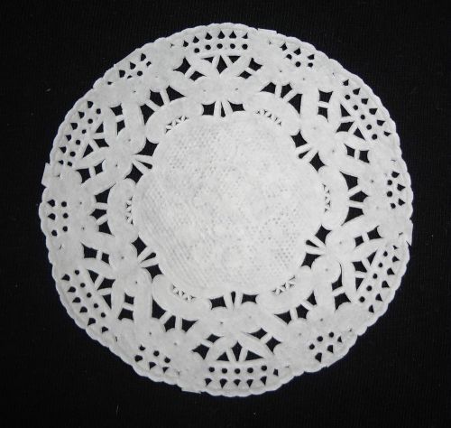 Lot of 250  3.5 Inch Elegant Lapaco Round Paper Lace Doilies Disposable