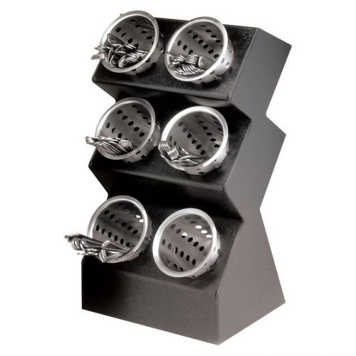 Countertop silverware organizer – 6 compartment -condiment dispenser-silverware for sale
