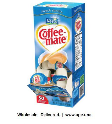 3 x Nestle® Coffee-mate® French Vanilla Liquid Creamer Singles 50ct