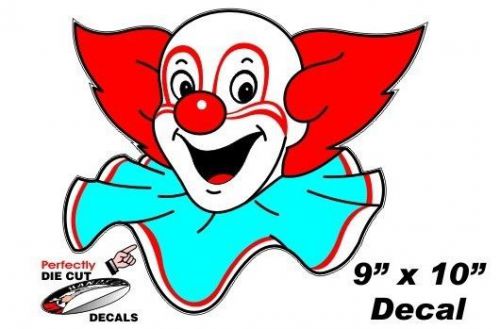 Concession Clown 9&#039;&#039;x10&#039;&#039; Decal for Concession Trailer Sign or Menu Board