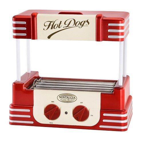 Hot Dog Roller Cooker Warmer Bun Steamer Hotdog Cotton Candy Nostalgia Game Room