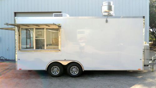 &#034;new&#034; fully loaded 8.5x20 concession trailer / mobile kitchen / food trailer for sale