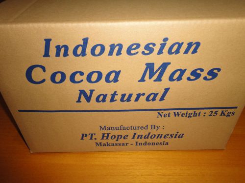 25 kg (55.1 lb.) cocoa mass / liquor   *** 100% for doctors without borders *** for sale