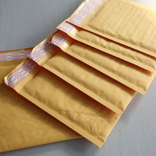 TB 10X 160*160+40mm Kraft Bubble Bag Padded Envelope Mailers Shipping Bag NEW US