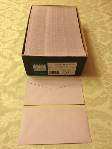 Box of Lavende  envelopes, approximately 500