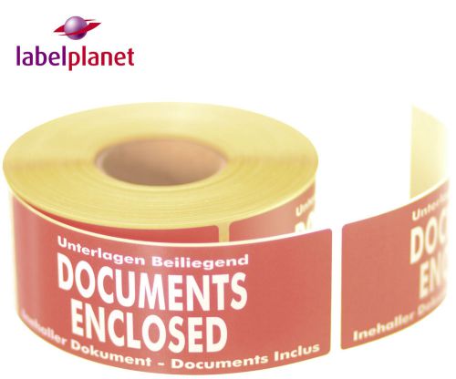 Documents Enclosed Package/Packaging Self-Adhesive Roll Labels Label Planet®