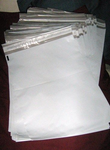 500 POLY SHIPPING BAGS 7.5&#034; x 10.5&#034; MAILING ENVELOPES 7 1/2&#034; x 10 1/2&#034;