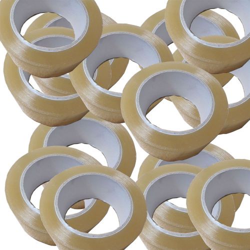 Lot 14 2&#034; clear Packing Tape 110 YDS 48mmx100M 1.8MIL warehouse Package Shipping