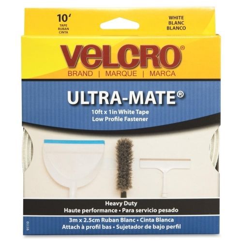 Velcro ULTRA-MATE High Performance Hook and Loop Fastener  - White