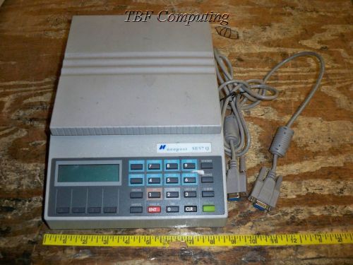 Neopost se57 ij class iii postal scale w/data cable for sale