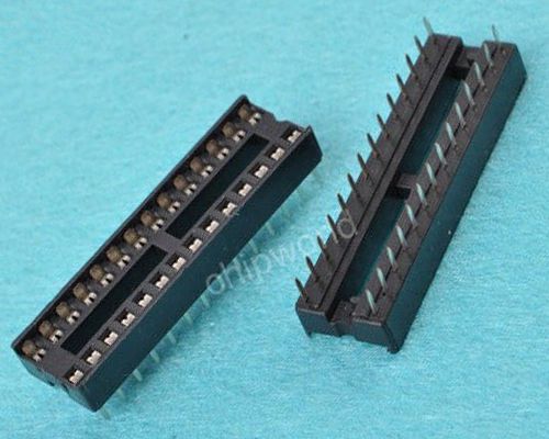1pcs DIP28 IC Socket Adaptor Solder Type Socket Narrow DIP-28 DIP 28 pins