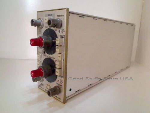 Tektronix 5A21N Differential Amplifier Plug-In for Tektronic Oscilloscopes #0121
