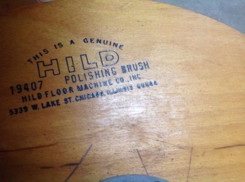 Hild Floor Polishing Brush 19407 16&#034;