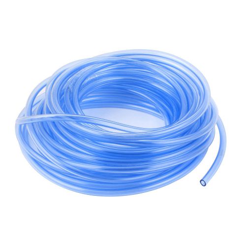 8mm od 5mm inside dia pu air tubing pipe hose 15m long clear blue for sale