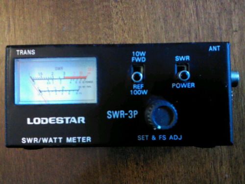 Lodestar SWR/Watt Meter SWR-3P Very nice condition