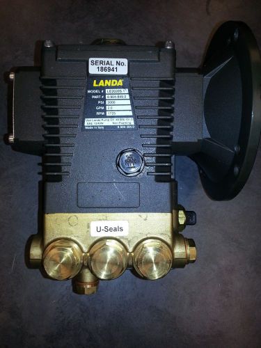 LANDA LE2020S Electric Pressure Washer Pump,direct drive 2000psi, 2gpm  89048490