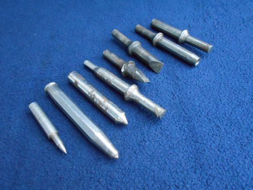 Tool &amp; die machine shop metalworking drill press punch chisel bits lot for sale