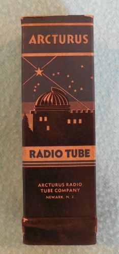 Arcturus radio tube, 12A7 it is untested, and still in its original box