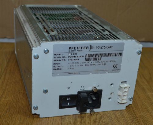 Pfeiffer Vacumm TPS600 Power Supply