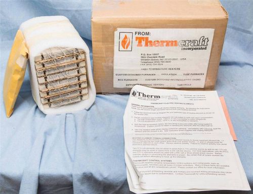 Thermcraft Ceramic Electric Heating Elements for Laboratory Furnace NOS dq