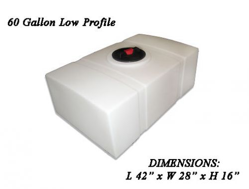 60 gallon low profile detailing water tank for sale
