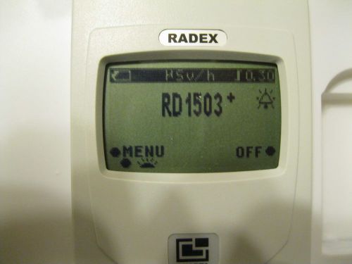 RADEX RD1503+ Geiger Counter Radiation Detector FREE EXPEDITED SHIPPING