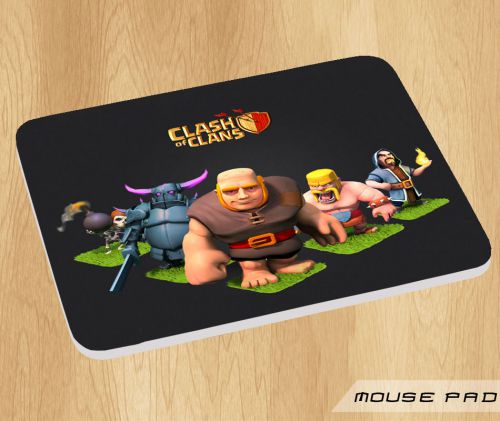 Clash Of Clans On Mousepad Gaming Design Anti Slip For Optical Laser Mouse