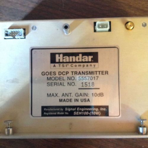 Goes DCP Transmitter Model No. 5557017