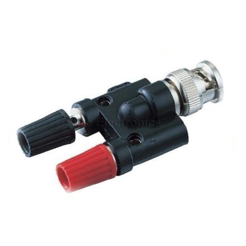 Hantek HT311 BNC to 4mm Adapter for Automotive Diagnostic Oscilloscope red blk