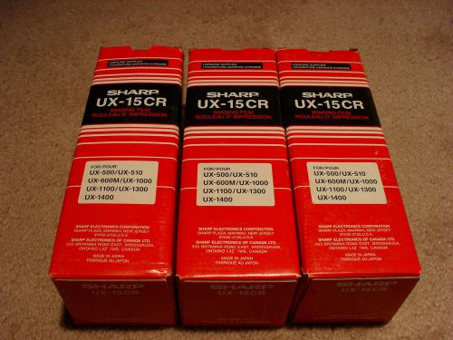 Sharp UX-15 CR Imaging Film, In box (3), sealed internal packages!