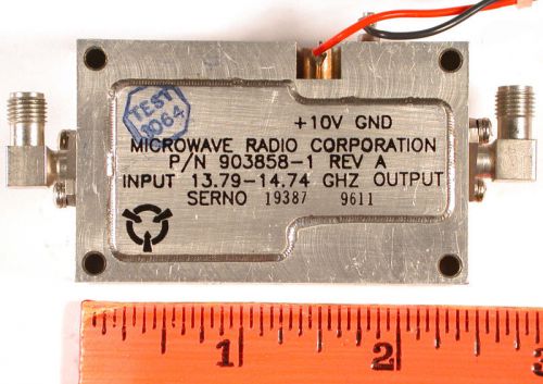 MICROWAVE SOURCE LO 13.79-14.74 GHz 8 dBm - SMA 4X Mult - *UNUSED* Qty:1