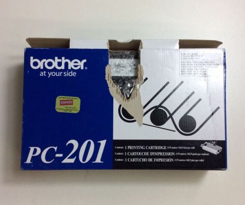 Genuine Brother FAX 1010 1020 PC-201 Printing Printer Cartridge