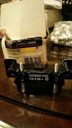 GENERAL ELECTRIC CR305X100E AUXILIARY CONTACT 300 LINE,N.C.NEW part inudstrial