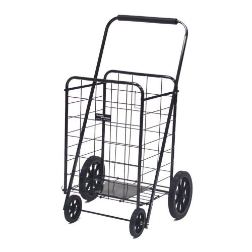 Easy wheels super shopping cart, black for sale