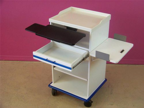 Medical Endoscopy Universal Mobile Tower Cart Trolly